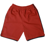 Fabrilife Kids Striped Half Pant | Red icon