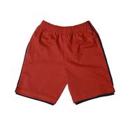 Fabrilife Kids Striped Half Pant | Red