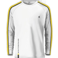 Fabrilife Mens Metro Edition Premium Full Sleeve T-shirt - Whitespace