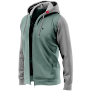 Fabrilife Mens Multi-Shades Hoodie - Chinois Green