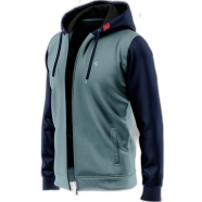 Fabrilife Mens Multi-Shades Hoodie - Stormy Sea