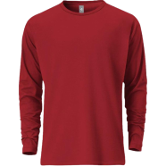 Fabrilife Mens Premium Blank Full Sleeve T-Shirt - Red