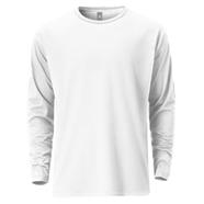Fabrilife Mens Premium Blank Full Sleeve T-Shirt - White