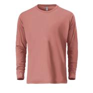 Fabrilife Mens Premium Blank Full Sleeve T-Shirt - Brick Red