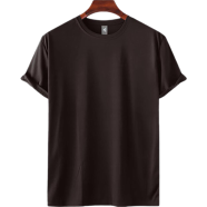 Fabrilife Mens Premium Blank T-shirt -Chocolate