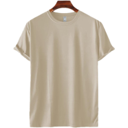 Fabrilife Mens Premium Blank T-shirt - Cream