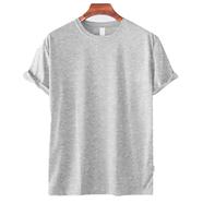 Fabrilife Mens Premium Blank T-shirt - Gray Melange