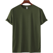 Fabrilife Mens Premium Blank T-shirt- Olive