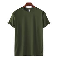 Fabrilife Mens Premium Blank T-shirt- Olive