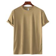 Fabrilife Mens Premium Blank T-shirt- Tan
