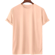 Fabrilife Mens Premium Blank T-shirt - Tropical Peach