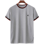 Fabrilife Mens Premium Contemporary T-Shirt - Brick Grey