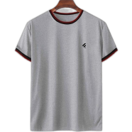 Fabrilife Mens Premium Contemporary T-Shirt - Brick Grey