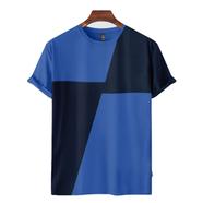 Fabrilife Mens Premium Designer Edition T Shirt - Deep Blue
