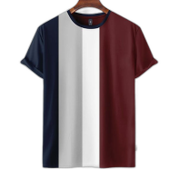 Fabrilife Mens Premium Designer Edition T Shirt- Maroon