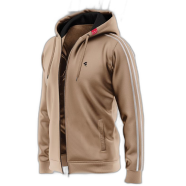 Fabrilife Mens Premium Hoodie Urban - Light Coffee icon