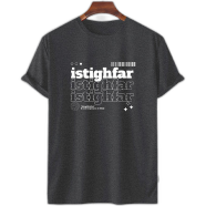 Fabrilife Mens Premium Islamic T-Shirt - Istighfar