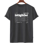 Fabrilife Mens Premium Islamic T-Shirt - Istighfar