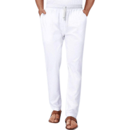 Fabrilife Mens Premium Pajama- White