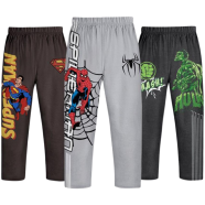 Fabrilife Premium Boys Trouser Combo - Superman, Spiderman, Hulk