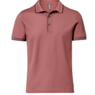 Fabrilife Premium Double PK Cotton Polo - Brick Red