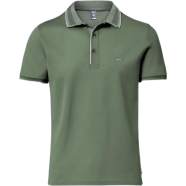 Fabrilife Premium Double PK Cotton Polo - Agave Green