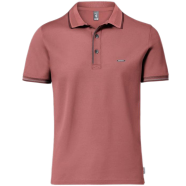 Fabrilife Premium Double PK Cotton Polo - Brick Red