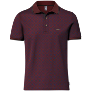 Fabrilife Premium Elite Edition Double PK Cotton Polo- Marron