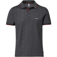 Fabrilife Premium Elite Edition Double PK Cotton Polo - Anthra Melange