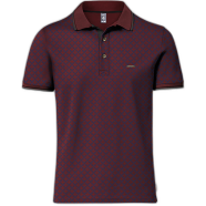 Fabrilife Premium Elite Edition Double PK Cotton Polo- Marron