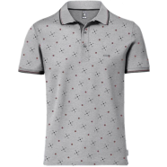 Fabrilife Premium Elite Edition Double PK Cotton Polo - Gray Melange