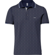 Fabrilife Premium Elite Edition Double PK Cotton Polo - Navy