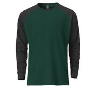 Fabrilife Premium Full Sleeve Raglan T-Shirt - Green