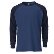 Fabrilife Premium Full Sleeve Raglan T-Shirt - Deep Blue