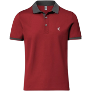 Fabrilife Single Jersey Knitted Cotton Polo - Red