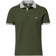 Fabrilife Single Jersey Knitted Cotton Polo - Olive