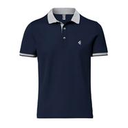 Fabrilife Single Jersey Knitted Cotton Polo - Navy