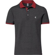 Fabrilife Single Jersey Knitted Cotton Polo - Anthra Melange