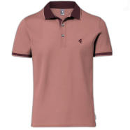 Fabrilife Single Jersey Knitted Cotton Polo - Brick Red