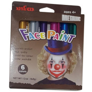 Face Paint 6 Colours (Metalic) Age 4plus icon