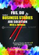 Faculty of Business Studies Job Solution : MCQ and Written image