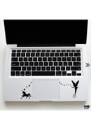DDecorator Fairy Girl and Unicorn Laptop Sticker - (LS101)