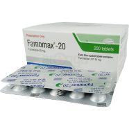 Famomax20 mg 10's StripTablet icon