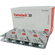 Famotack 20 mg 15's Pack Tablet