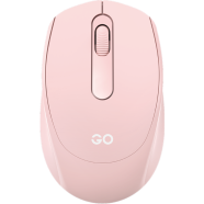 Fantech Go W603 Wireless White Optical Mouse - Pink image