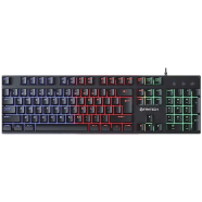 Fantech K614L Fighter III Membrane Backlit Black Wired Gaming Keyboard