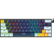 Fantech MK874v2 Sky Blue Mechanical Red Switch Keyboard image