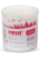 Farlin Plastic Steam Cotton Buds 100Pcs - (BF-113)