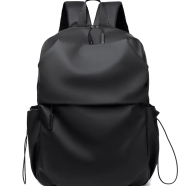 Fashionable B1009 Water-Resistant Travel Backpack- Black