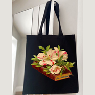 Fashionable Fabric Tote Bag With Zipper - BG-053